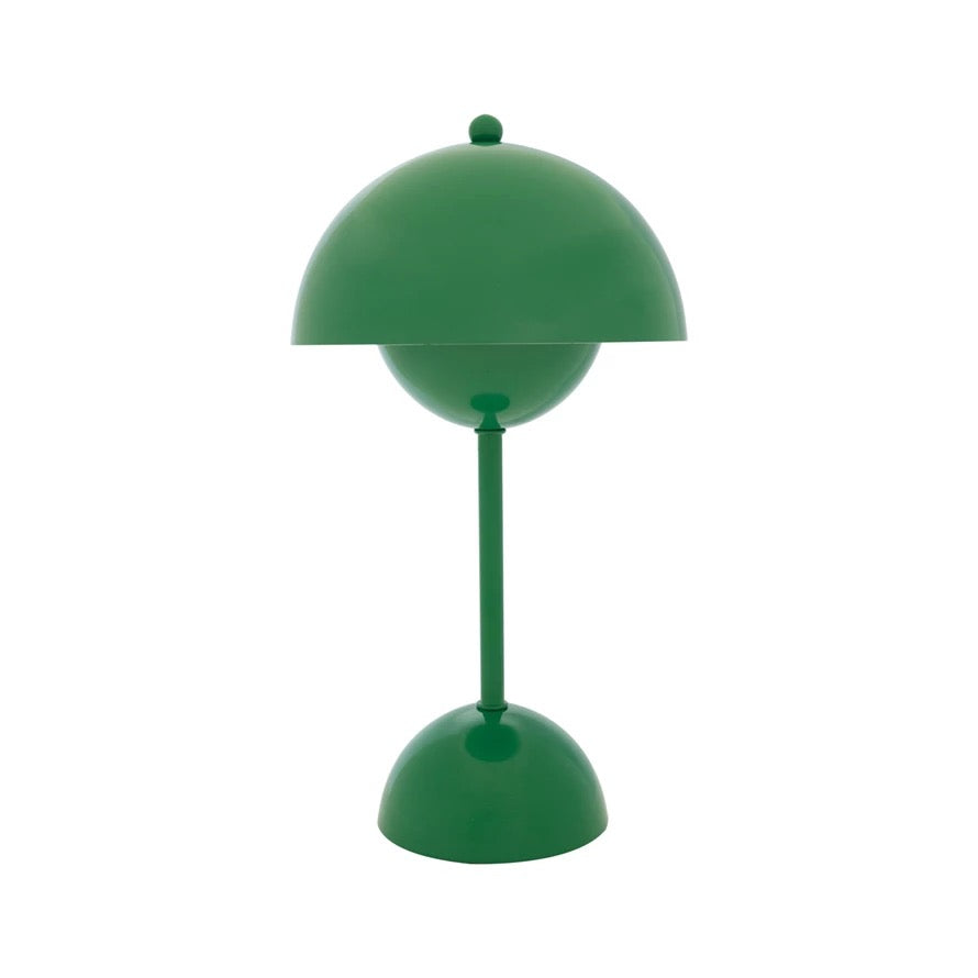 Green Metal Table Lamp