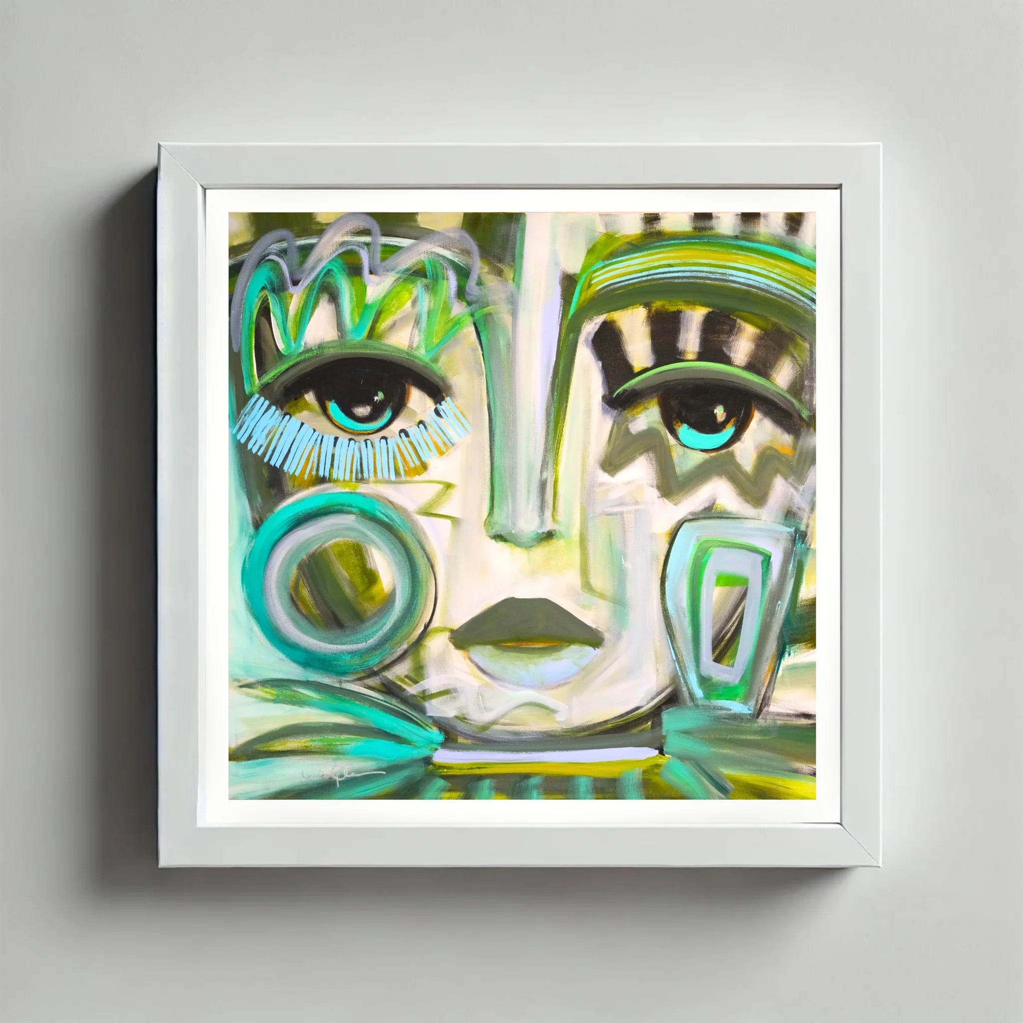 Wendy O'Connor Mini 8" x 8" Print - The Girl that Glows