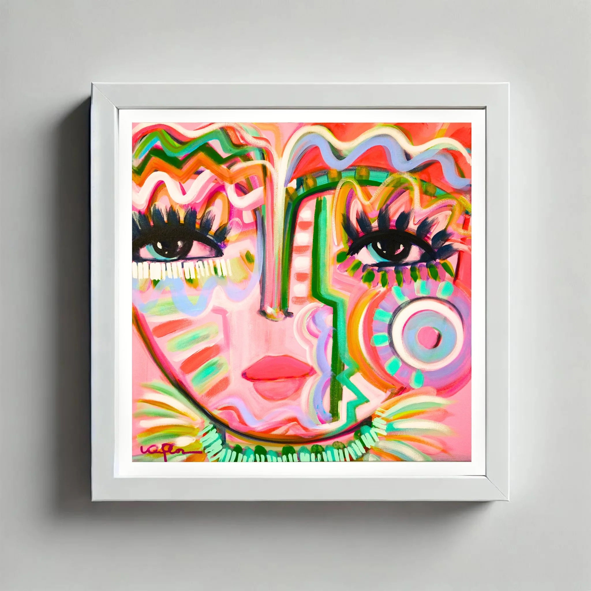 Wendy O'Connor Mini 8" x 8" Print - On Point Chica