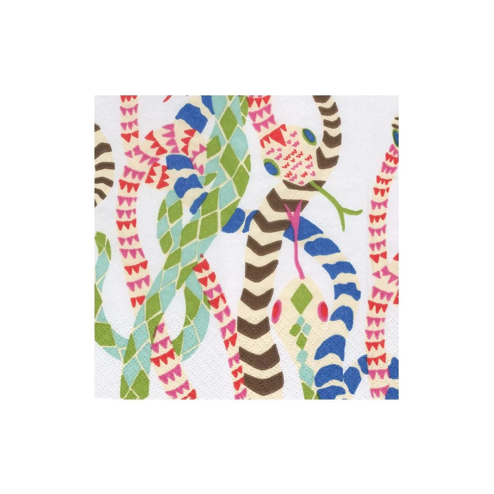 Serpentine White Napkins
