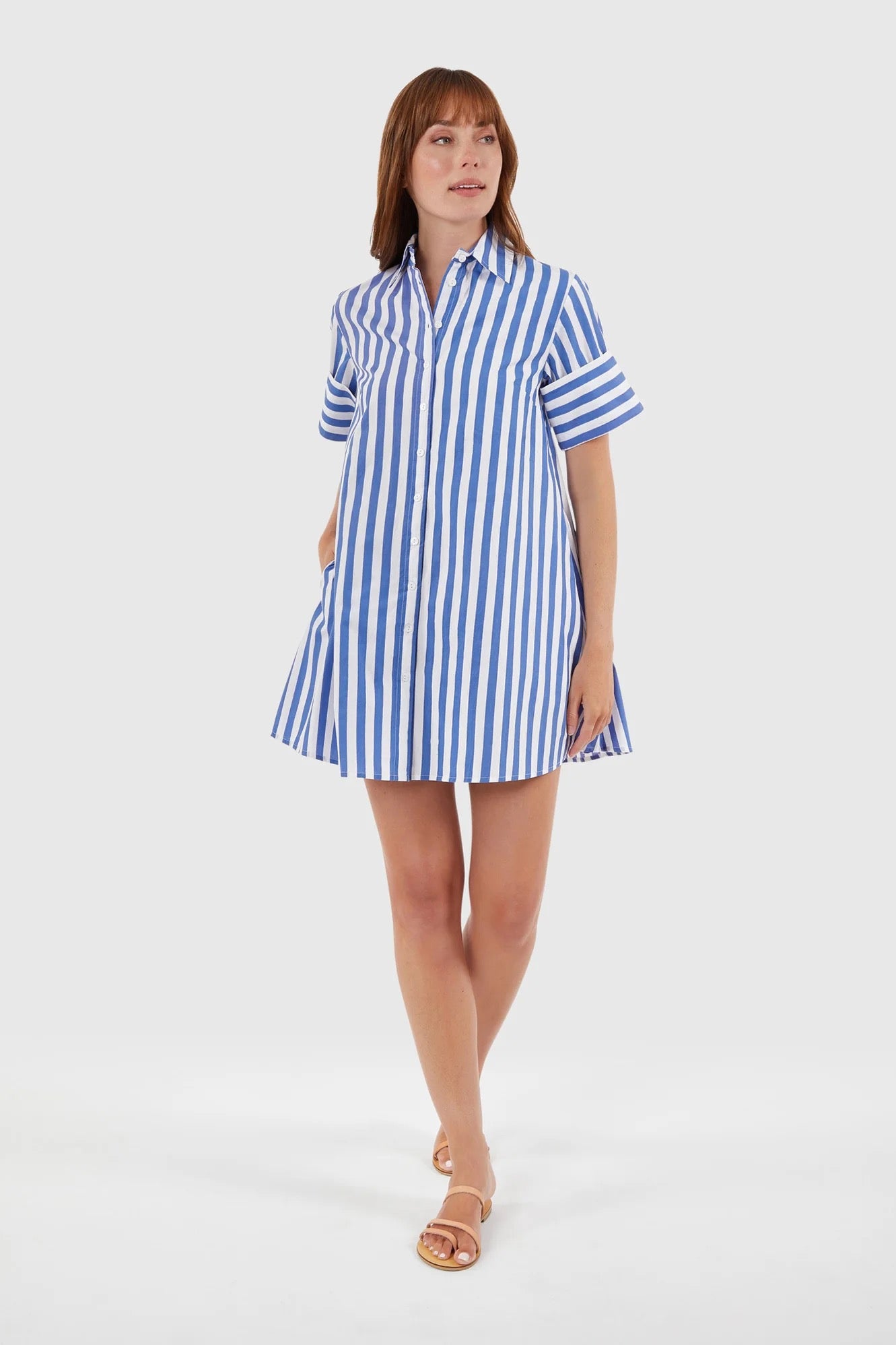 Dock Dress French Stripe
