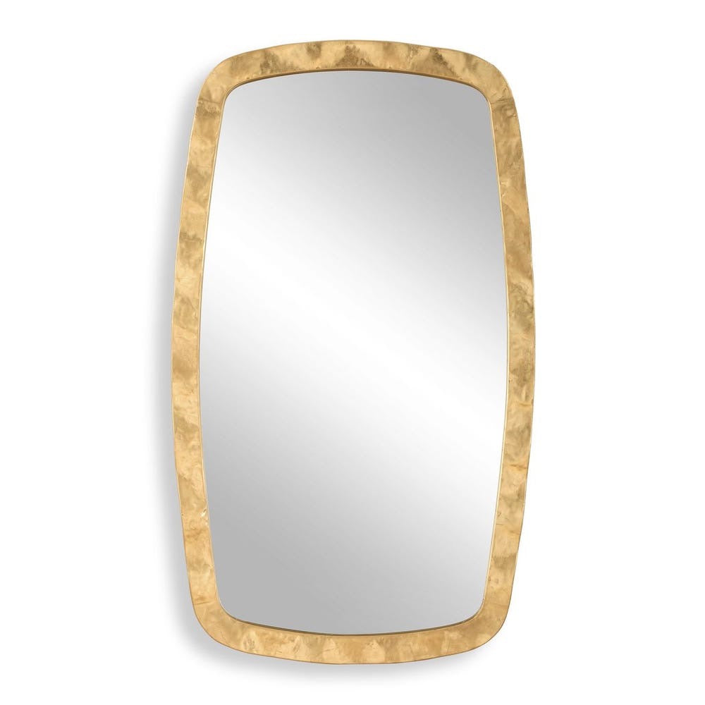 Gold Wavy Slim Mirror