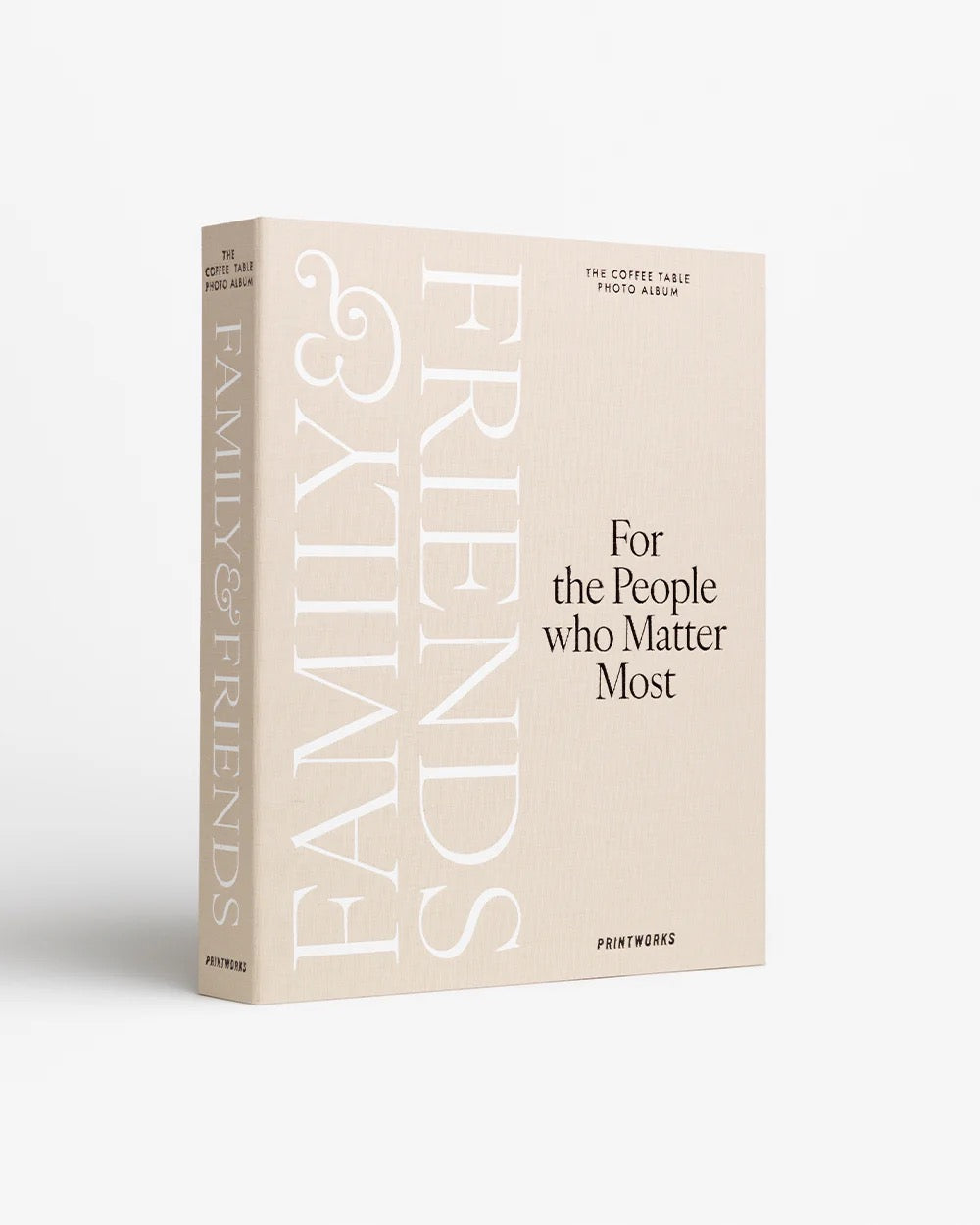 Family and Friends Photo Album - Beige