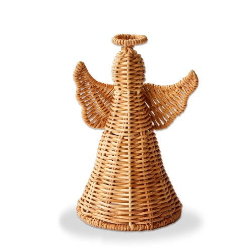 Rattan Angel Decor