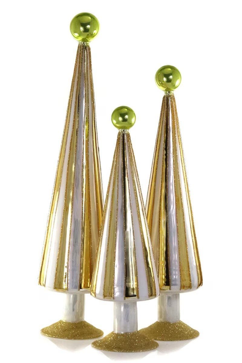 Carnival Tree- Gold and White