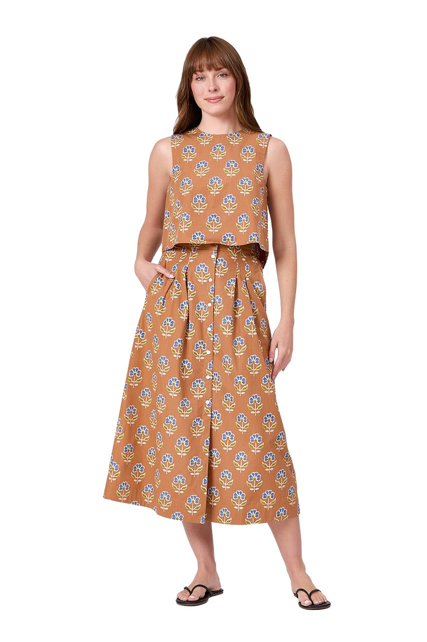 Crop Top, Maple Sprigs