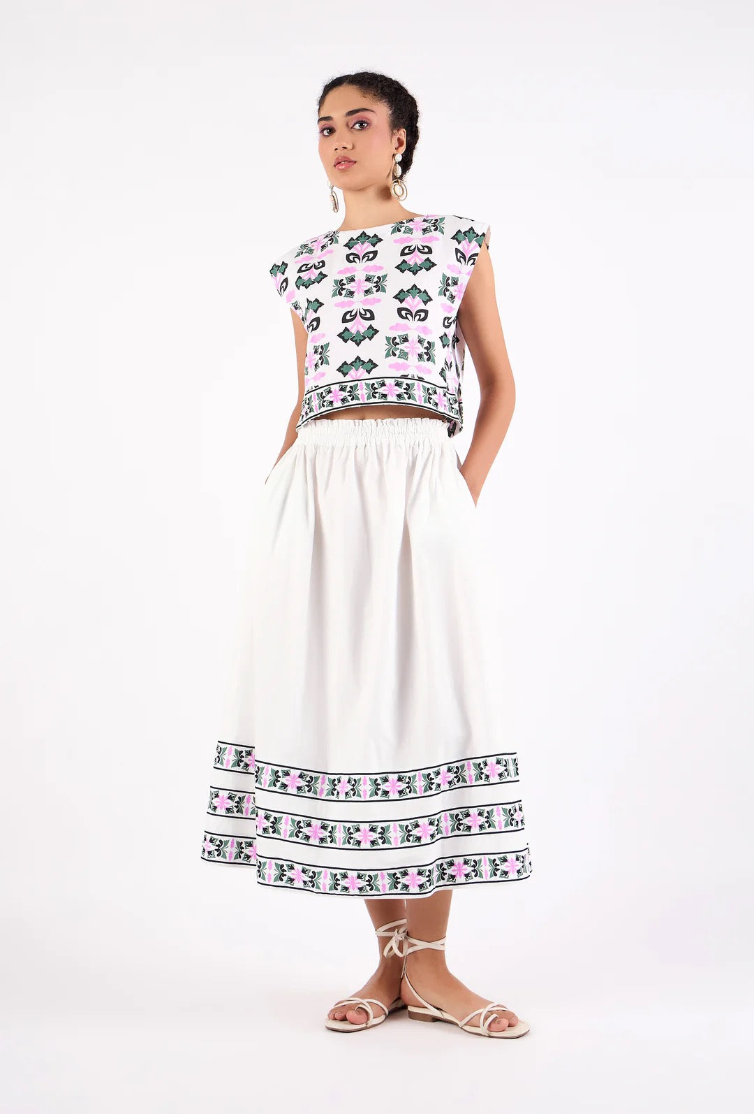 Amber Skirt - Papillon Moss