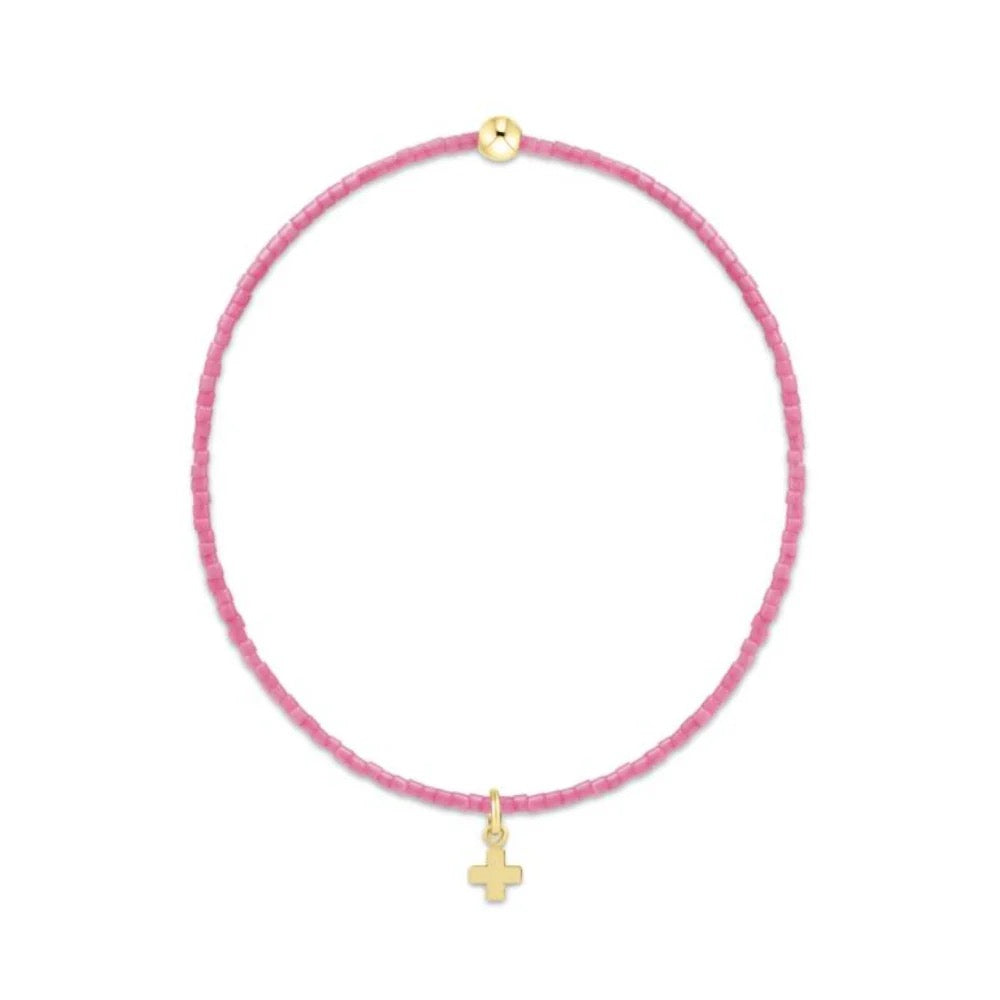 Hope Classic Signature Cross Small Gold Charm