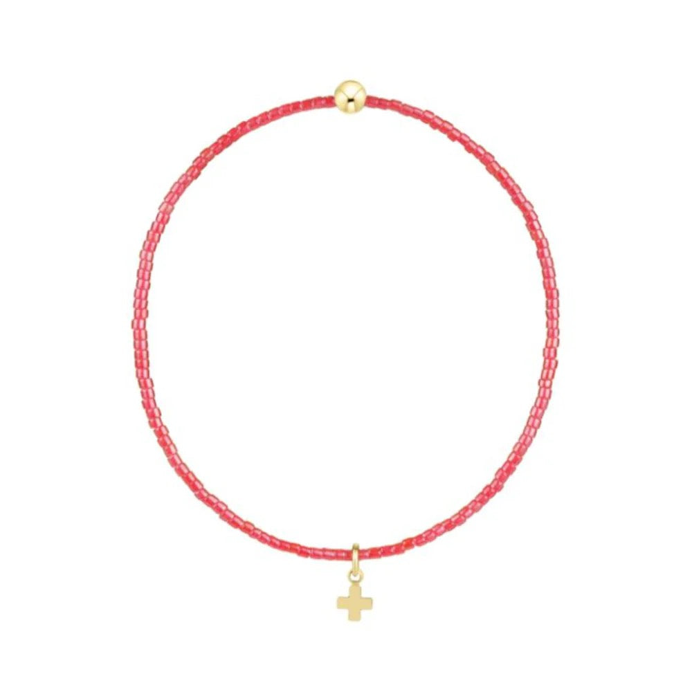 Hope Classic Signature Cross Small Gold Charm