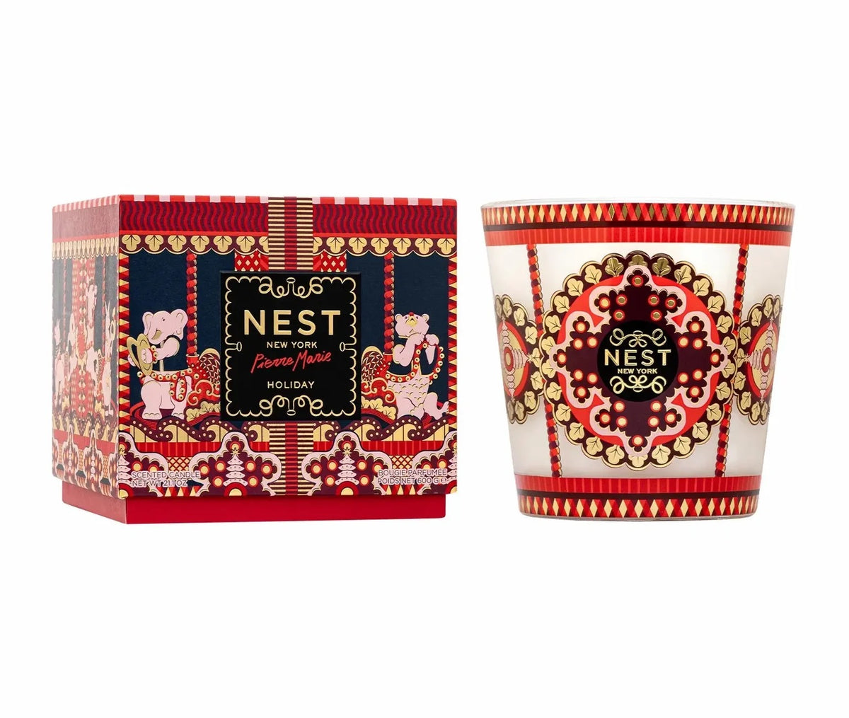 Nest New York x Pierre Marie 3-Wick Holiday Candle
