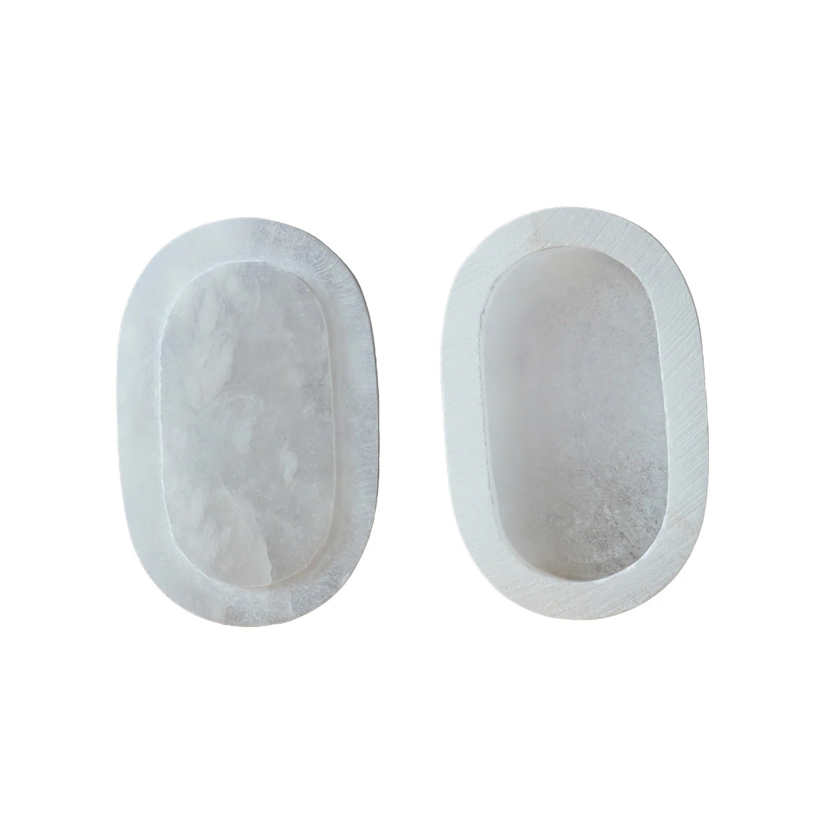 Alabaster Box Oval Small