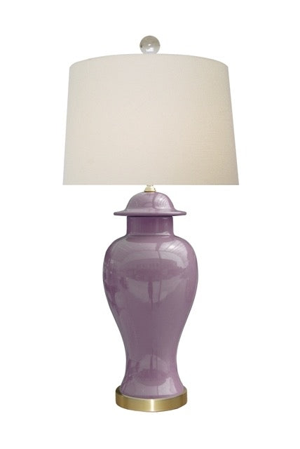 Lavender Lilly Lamp