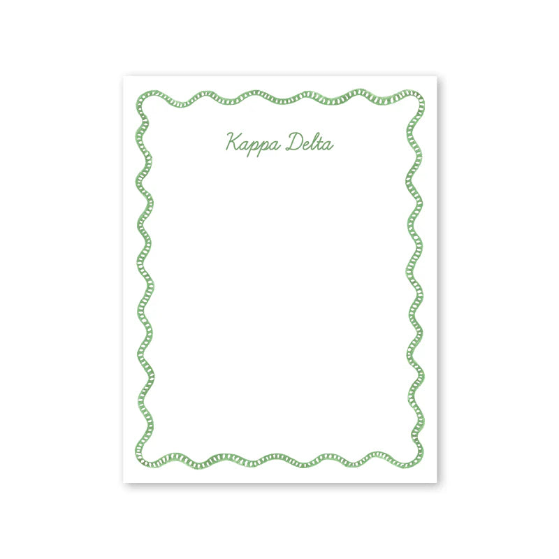 KAPPA DELTA NOTEPAD