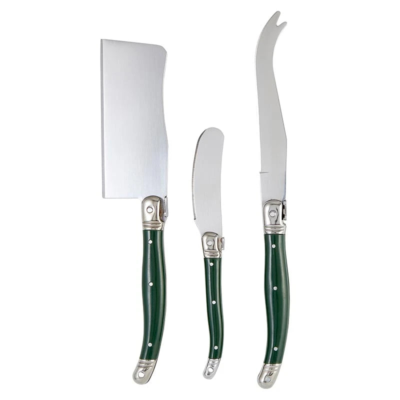 Green Charcuterie Knives Holiday Book Box