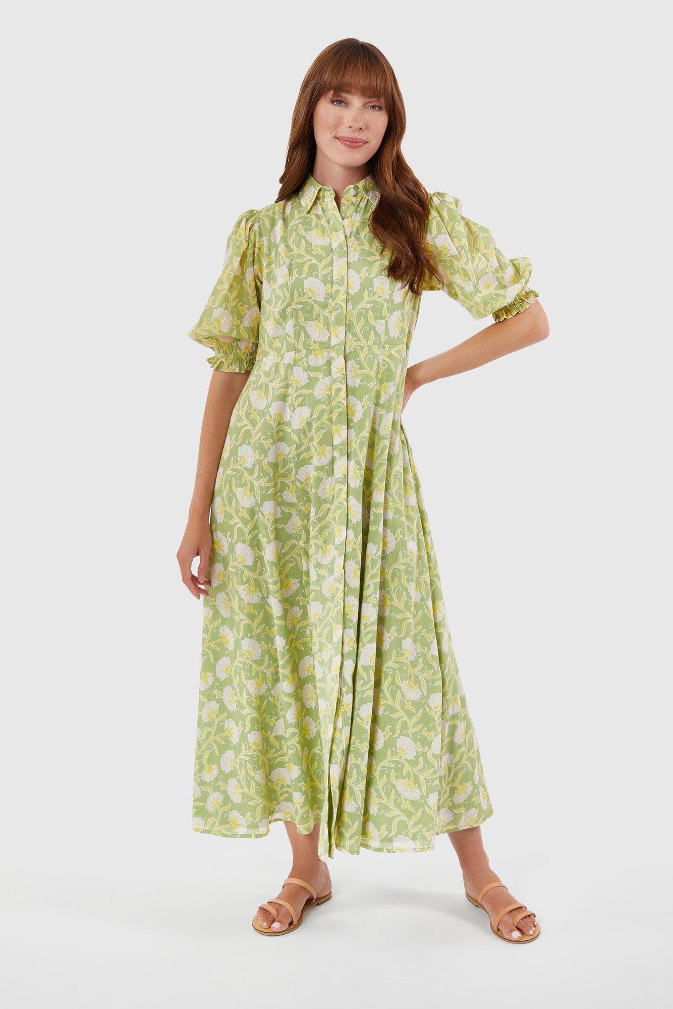 Rosie Dress in Citrus Floral
