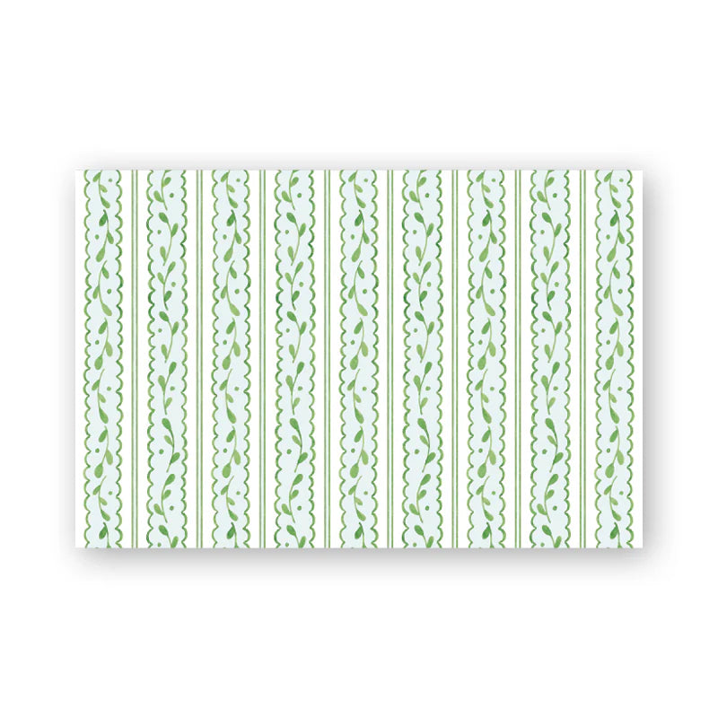 Sprig And Scallop Placemats - 24 Sheets
