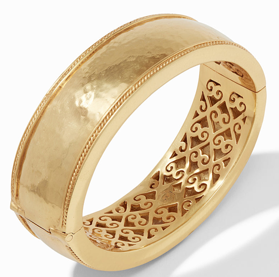 Cannes Statement Hinge Bracelet - Gold
