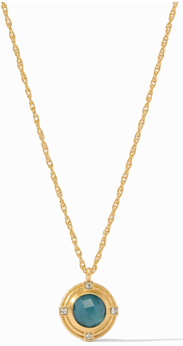 Astor Solitaire Necklace - Gold