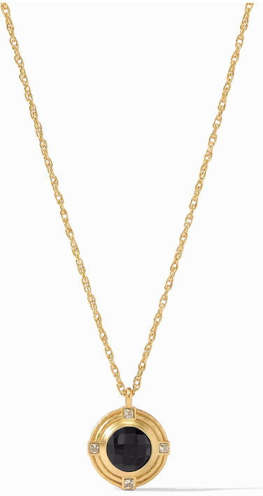Astor Solitaire Necklace - Gold