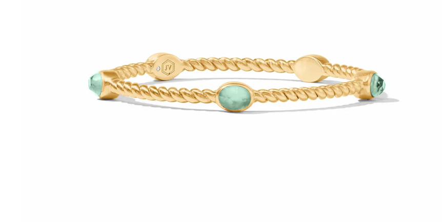 Nassau Stone Bangle- Medium