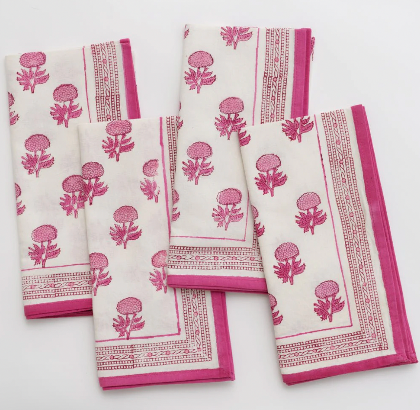 Pomegranate Napkins