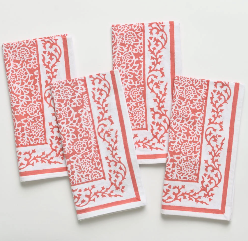 Pomegranate Napkins