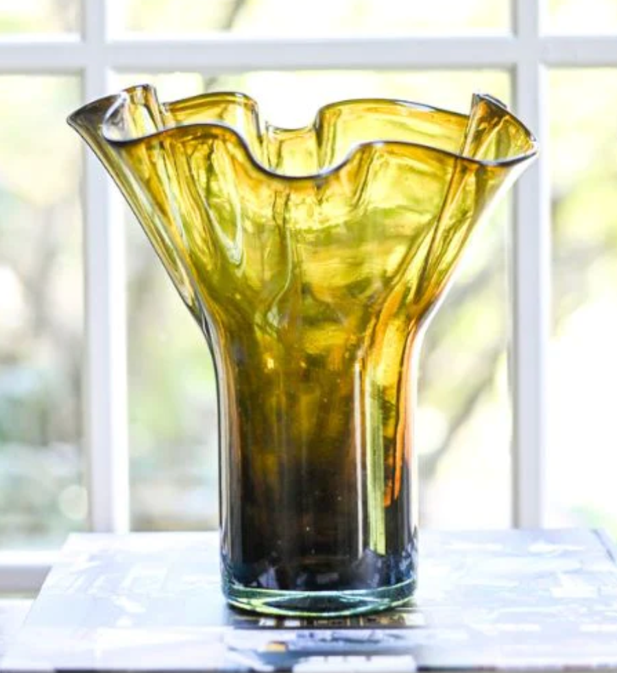 Lettuce Leaf Vase