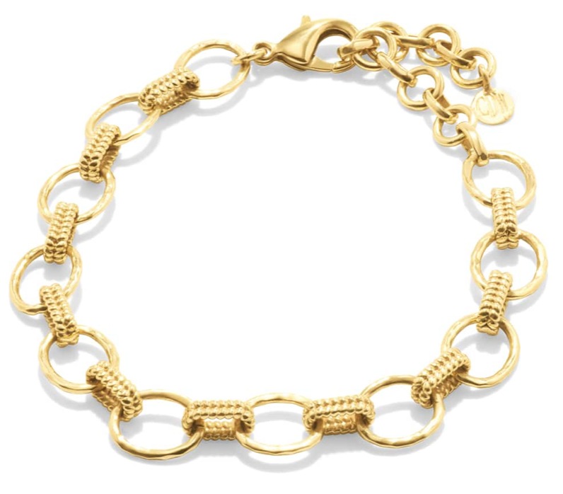 Cleopatra Link Bracelet Gold