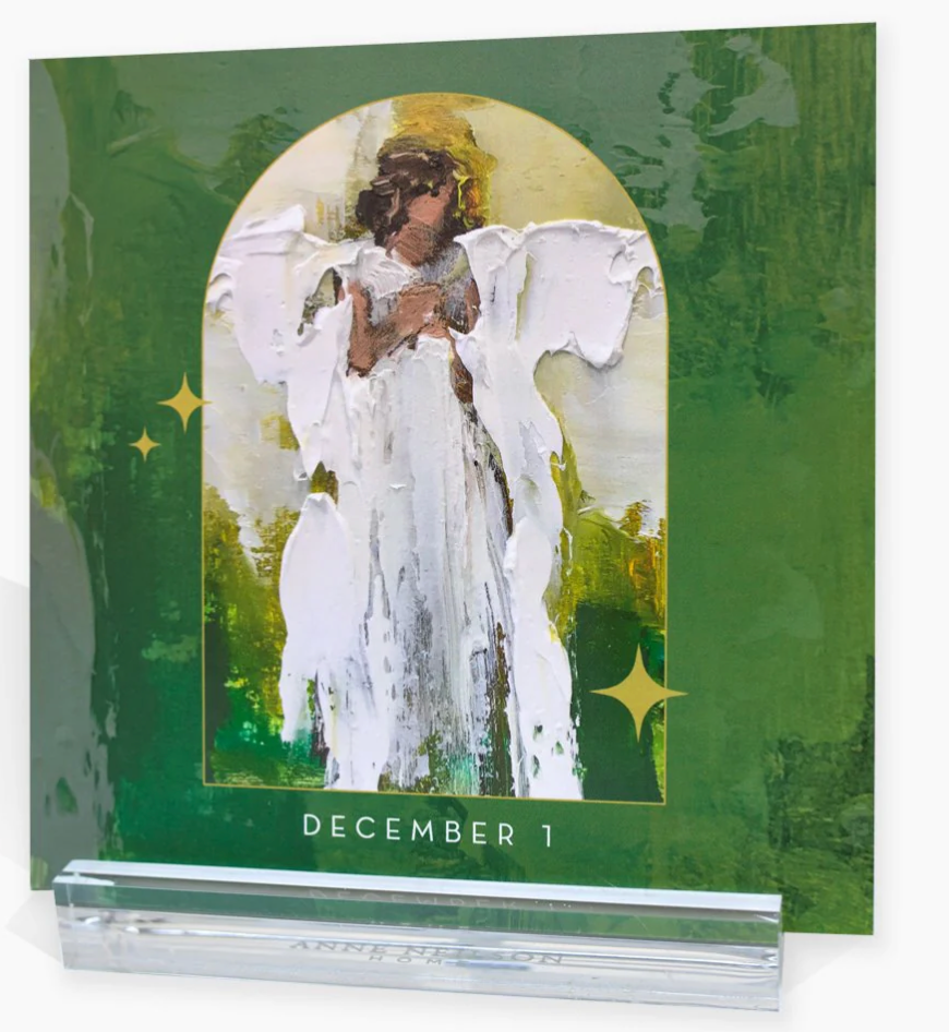 25 Days of Prayer and Scripture with Acrylic Stand