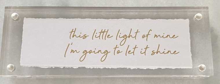 2x6 Frame - Bible verse