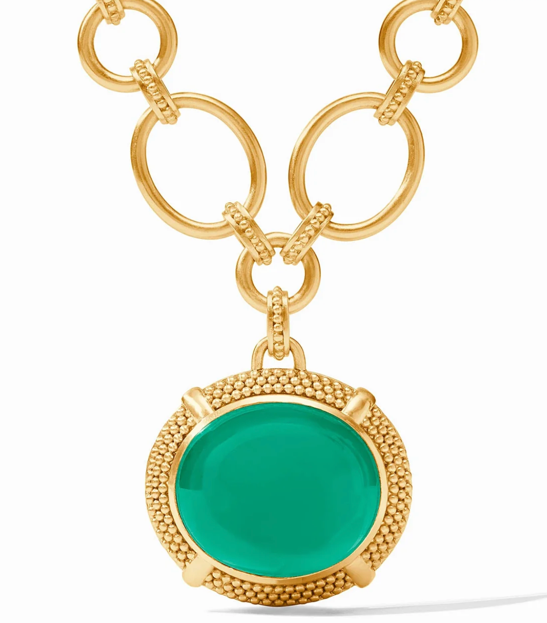 Cabochon Statement Necklace
