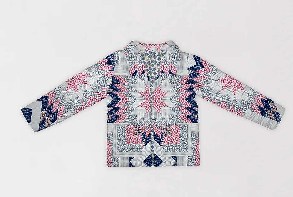 Adeline Patchwork Americana Quilted Jacket