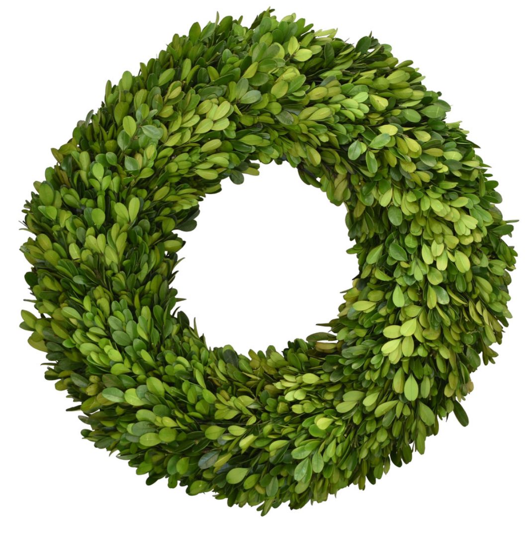 Boxwood Round Wreath