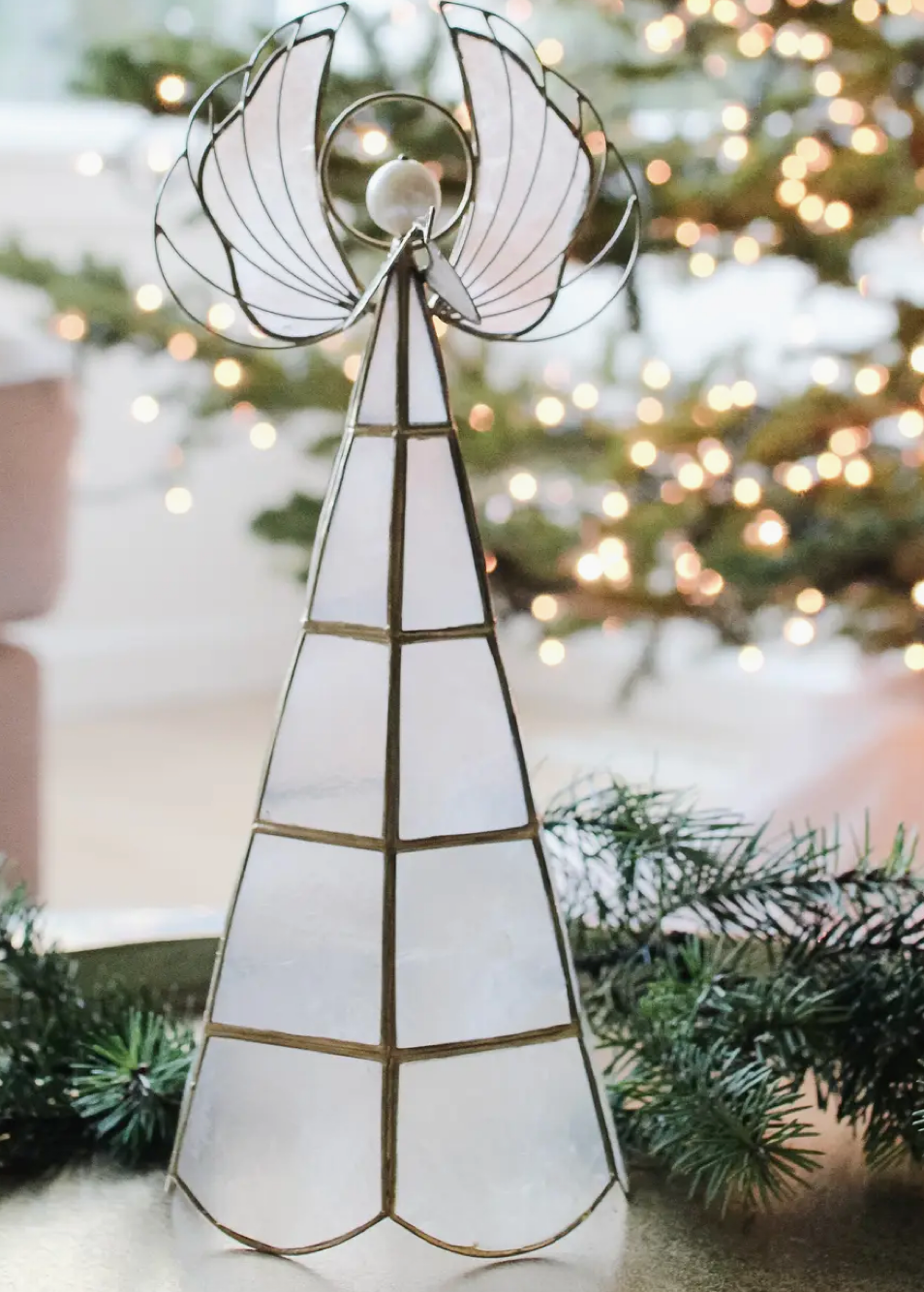 11" Slim Capiz Angel