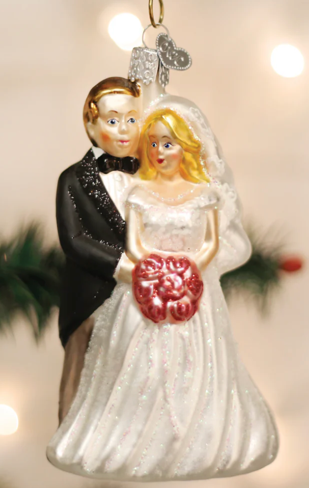 Bridal Couple Ornament