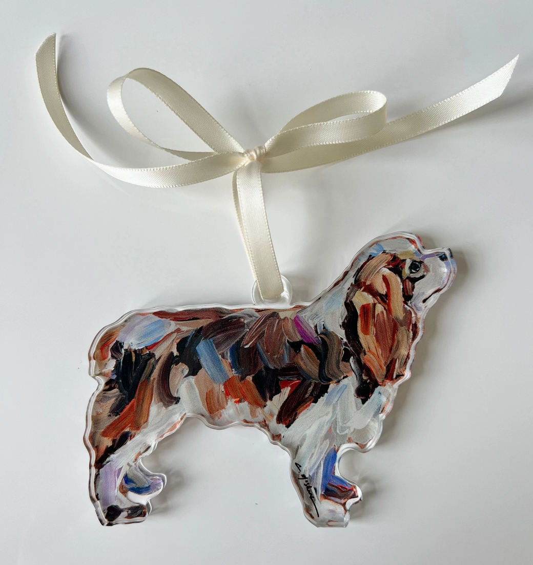 King Charles Spaniel Acrylic Ornament