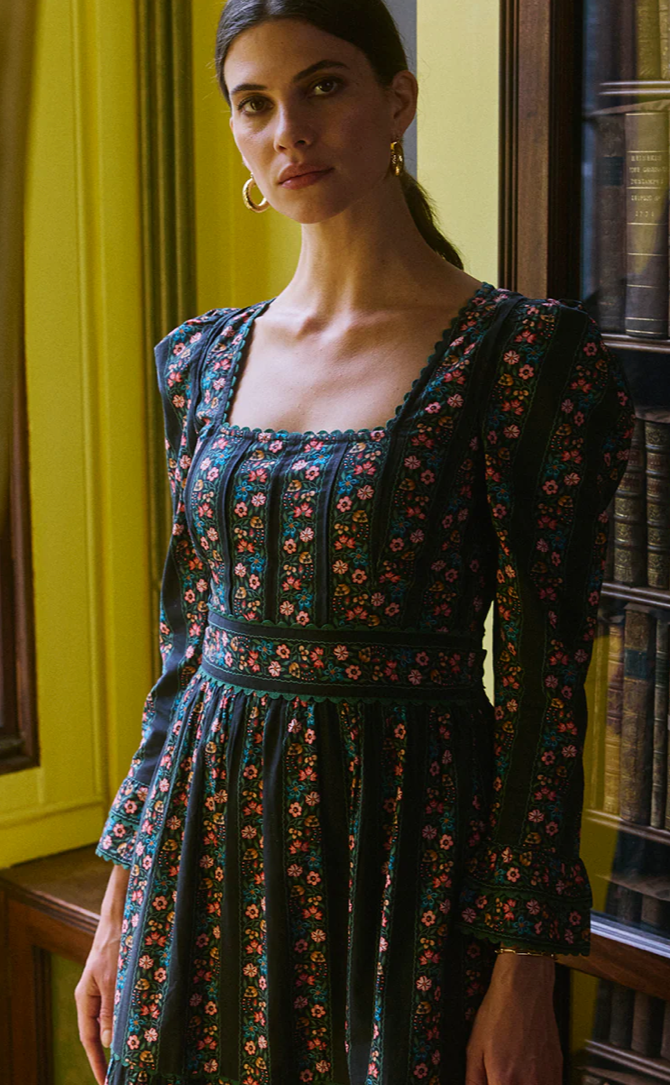 Haworth Border Evelyn Dress