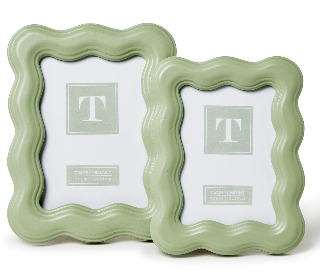 Wavy Wood Photo Frame