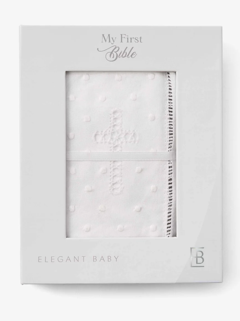 Heirloom Baby Bible-White