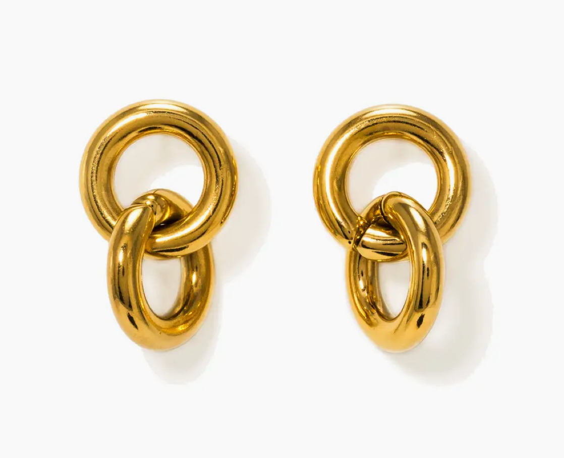 Linx Earrings- Gold