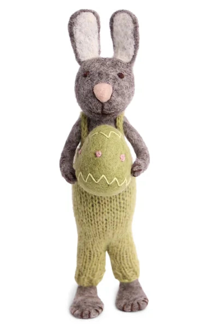 Bunny with Pants and Egg
