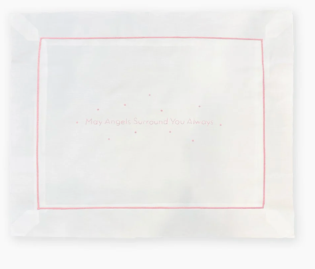 May Angels Surround You Always Baby Pillowcase