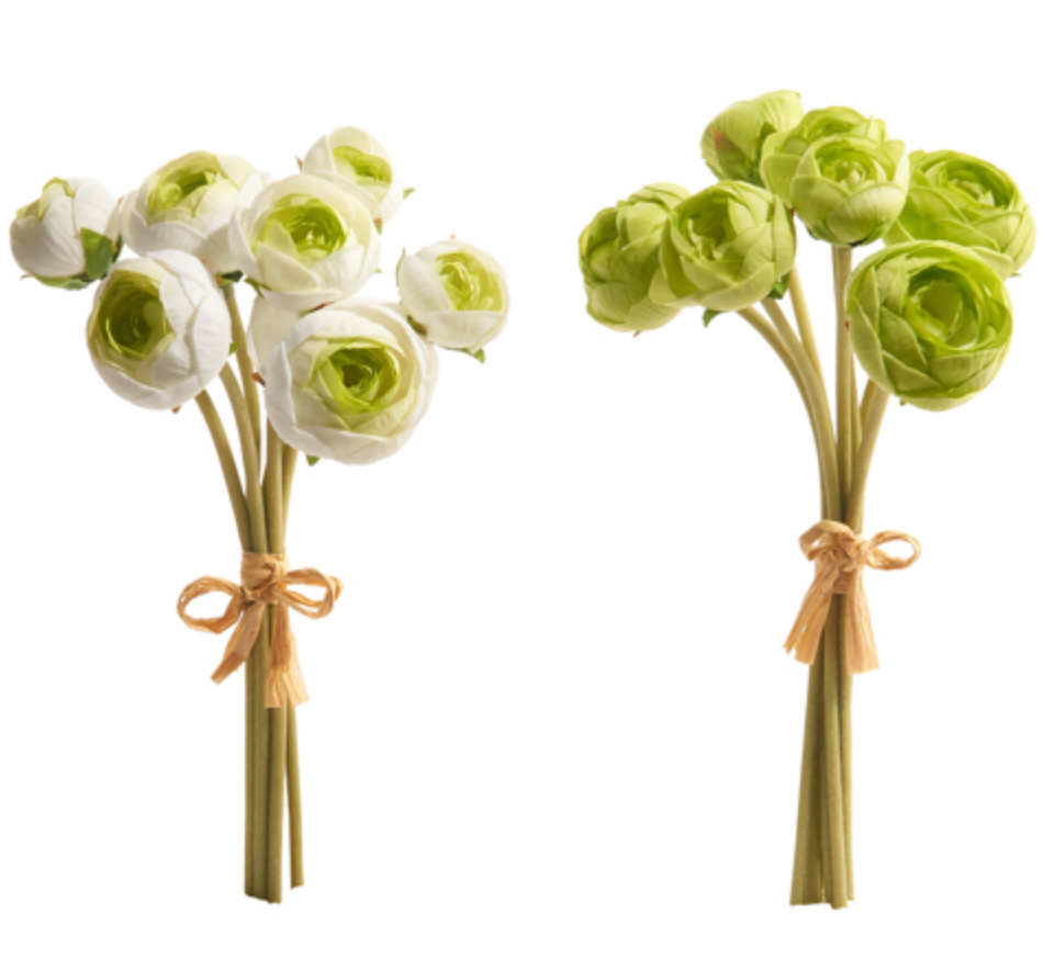 12" Real Touch Ranunculus Bundle