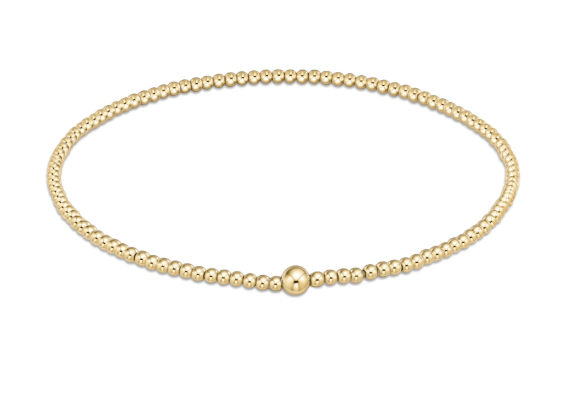 Classic Gold Bead Bangle