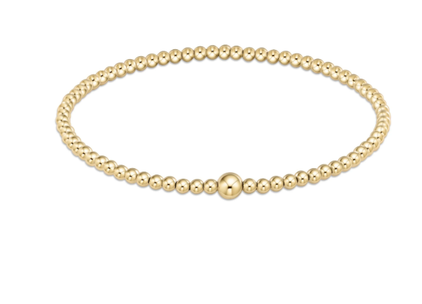 Classic Gold Bead Bangle