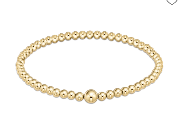 Classic Gold Bead Bangle