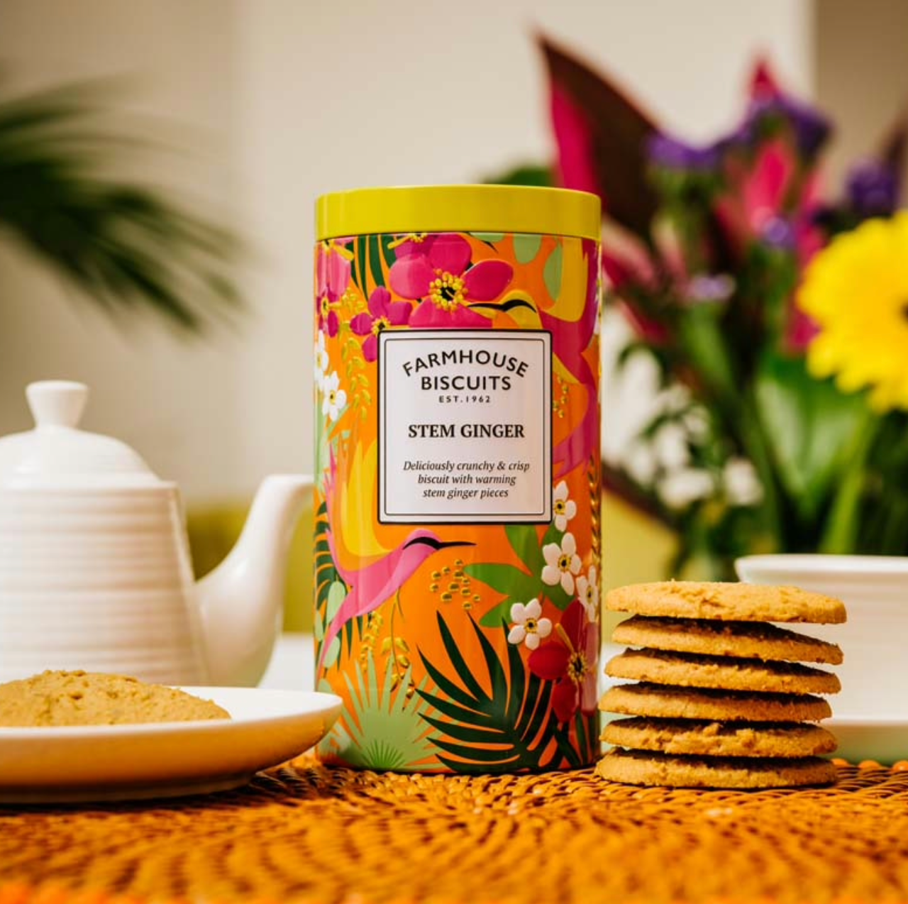 Tropical Stem Ginger Tin