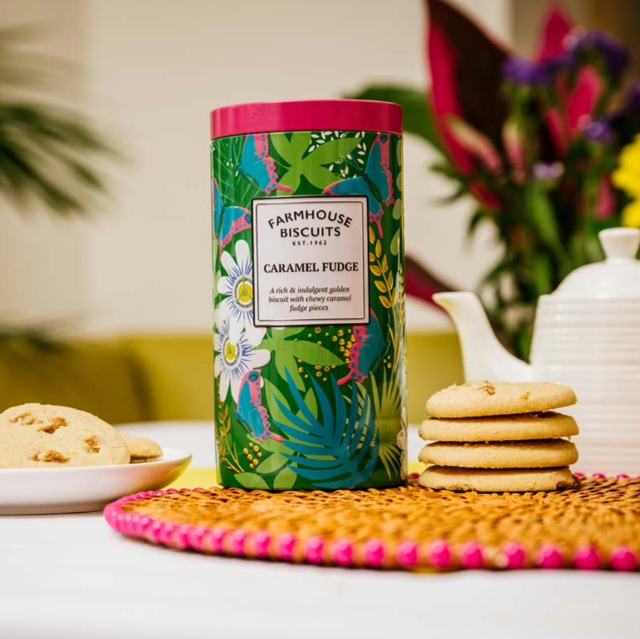 Tropical Caramel Fudge Tin