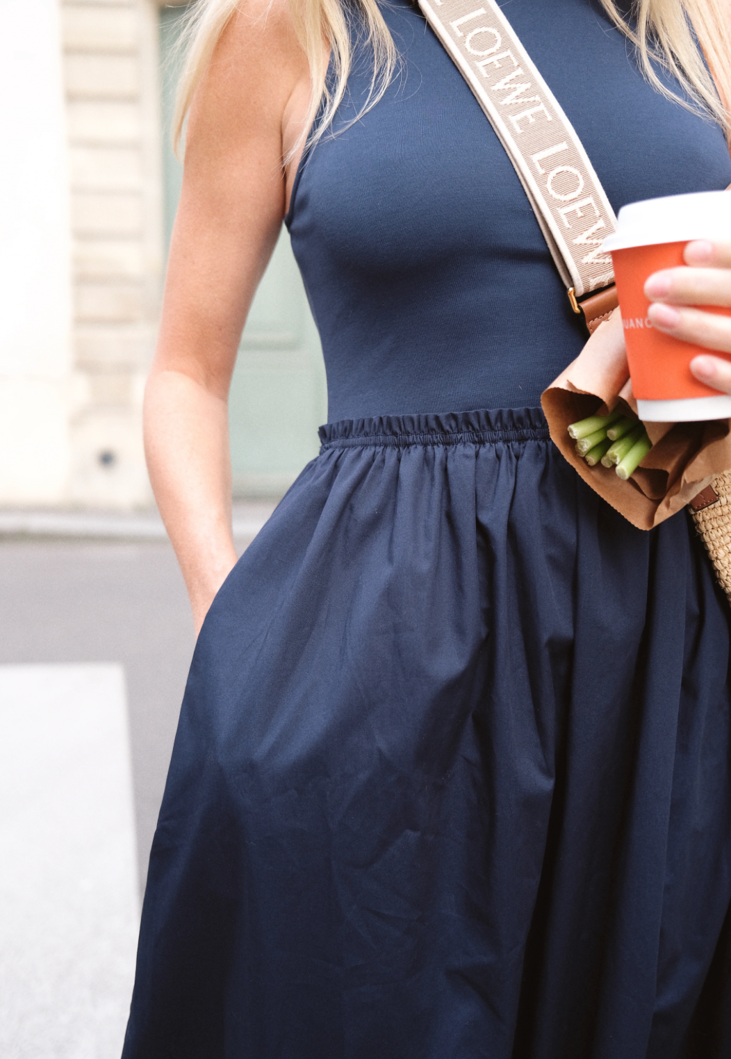 Mixi Dress - Navy