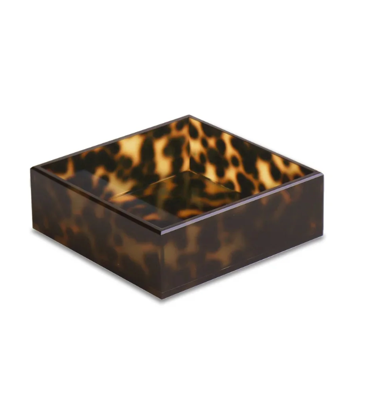 VIDA Acrylic Tortoise Beverage Napkin Holder